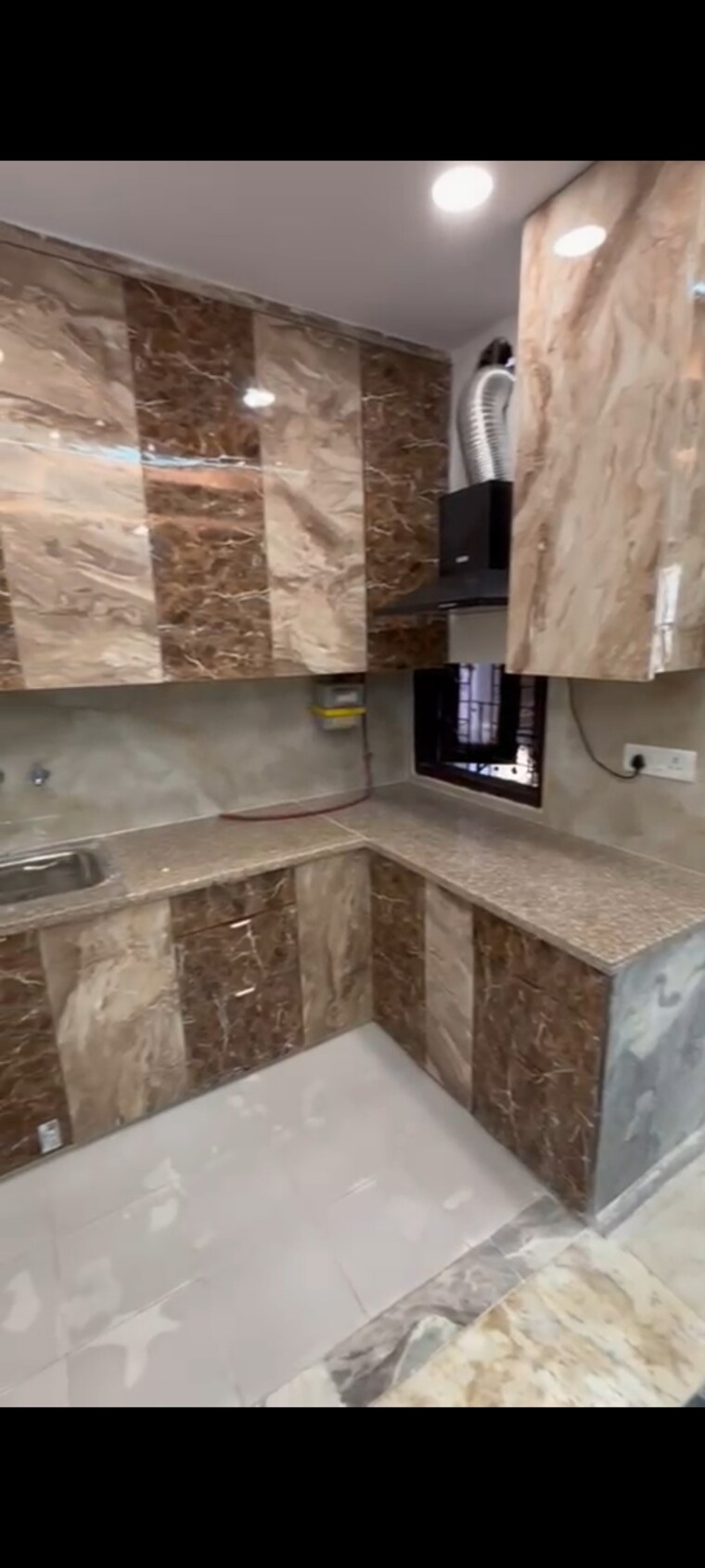 Kitchen, bhavya-apartments-vaishali 1 Bedroom 600 Sq.Ft. Builder Floor In Vaishali Sector 4 Ghaziabad 9462981