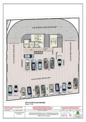 Floor Plan in 2 BHK Apartment at Punit Imperia, Kharghar Sector 19 – for Sale