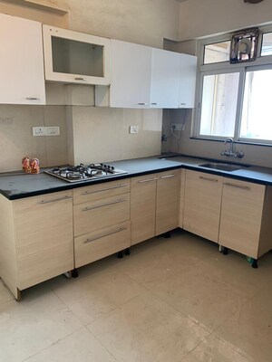 Kitchen in 3 BHK Apartment at Hiranandani Gardens Eldora, Powai – for Rent
