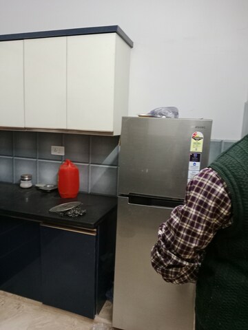 Kitchen in 1.5 BHK Builder Floor at Sector 18 – for Rent