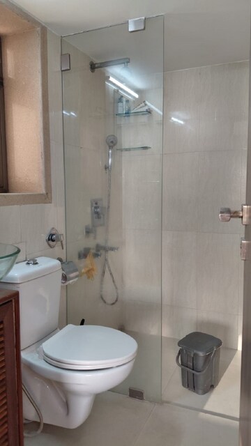 Bathroom in 2 BHK Apartment at Bandra West – for Rent