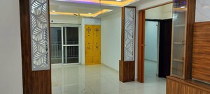 Living Room in 3 BHK Apartment at Ambience Courtyard, Manikonda – for Rent