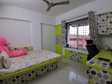 Bedroom in 2 BHK Apartment at Samarth Florencia Building A, Vadgaon Budruk – for Sale