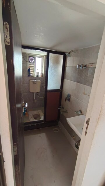 Bathroom in 2 BHK Apartment at Gurukrupa Guru Atman, Kalyan West – for Rent