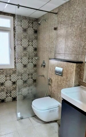 Bathroom in 3 BHK Apartment at Brigade Cornerstone Utopia Tranquil Block, Varthur – for Rent