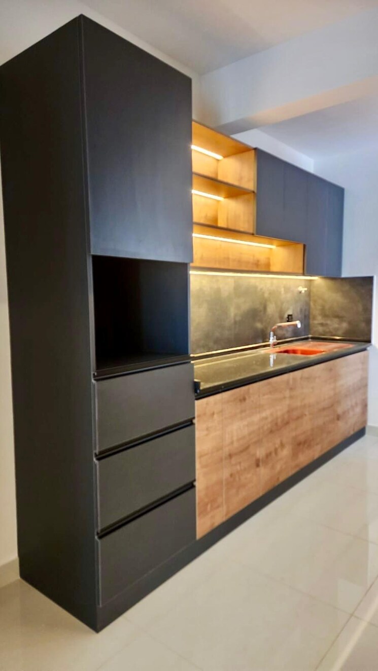 Kitchen, brigade-cornerstone-utopia-tranquil-block 3 Bedroom 1389 Sq.Ft. Apartment In Varthur Bangalore 9463217