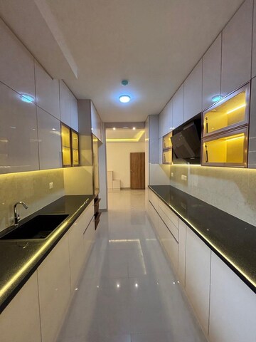 Kitchen in 3 BHK Apartment at Brigade El Dorado Krypton , Bagaluru – for Rent