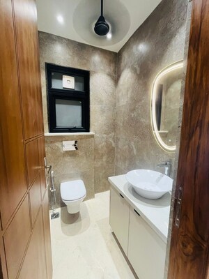 Bathroom in 4 BHK Builder Floor at Anant Raj Ashok Estate, Sector 63a – for Sale