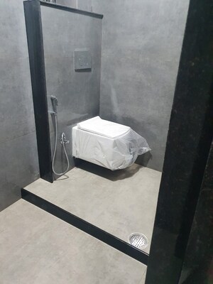 Bathroom in 3 BHK Apartment at Pachpedi Naka – for Rent