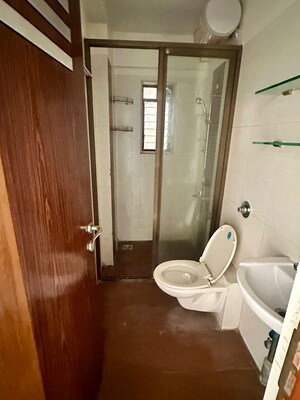 Bathroom in 3 BHK Apartment at Bandra West – for Rent