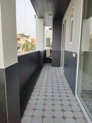 Balcony in 3 BHK Apartment at Saket – for Rent