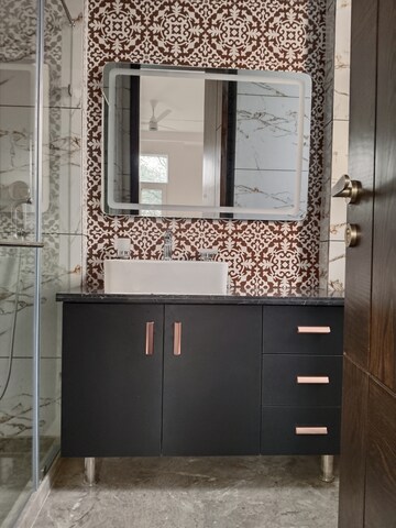 Attached Bathroom in 3 BHK Apartment at Saket – for Rent