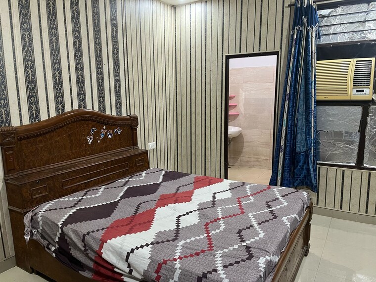 Bedroom, shri-devaji-residency 3 Bedroom 1800 Sq.Ft. Apartment In Dhakoli Zirakpur 9463330
