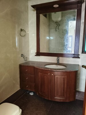 Attached Bathroom in 4 BHK Builder Floor at Boutique Residential Apartments A 3 2, Vasant Vihar – for Rent