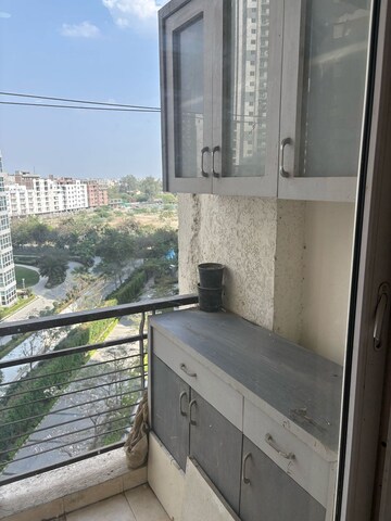 Balcony in 2 BHK Apartment at Great Value Sharanam, Sector 107 – for Rent
