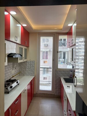 Kitchen in 2 BHK Apartment at Great Value Sharanam, Sector 107 – for Rent