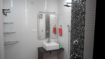 Bathroom in 3 BHK Apartment at Rohini Sector 14 – for Sale