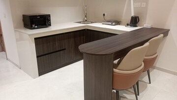 Kitchen in Studio Apartment at M3M Corner Walk, Sector 74 – for Rent