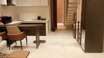 Kitchen in Studio Apartment at M3M Corner Walk, Sector 74 – for Rent