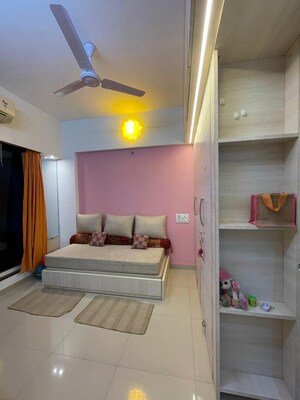 Bathroom in 2 BHK Apartment at Vraj Green Valley, Kolshet Industrial Area – for Rent