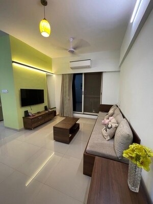 Team Area in 2 BHK Apartment at Vraj Green Valley, Kolshet Industrial Area – for Rent