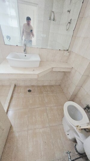 Bathroom in 2.5 BHK Apartment at Eldeco Green Meadows, Pi Greater Noida – for Sale