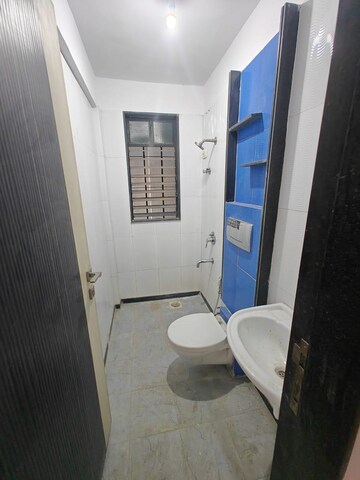 Bathroom in 2 BHK Apartment at Status Vihar, Kharghar – for Rent