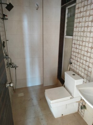 Attached Bathroom in 1 BHK Apartment at Ajmera New Era, Kalyan West – for Rent