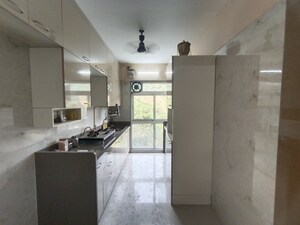 Kitchen in 2 BHK Apartment at Moreshwar 19 East, Nerul – for Rent