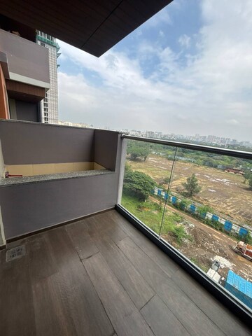 Balcony in 3 BHK Apartment at Adani Atelier Greens, Koregaon Park – for Rent