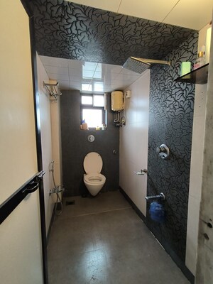 Bathroom in 2 BHK Apartment at Prithvi Palace, Dahisar West – for Sale