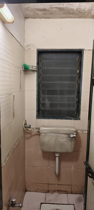 Bathroom in 1 BHK Apartment at Sai Krupa, Parel – for Rent