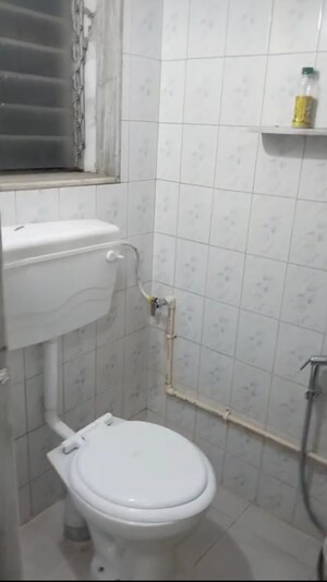 Bathroom in 1 BHK Apartment at Nisarg CHS Parel, Parel – for Rent