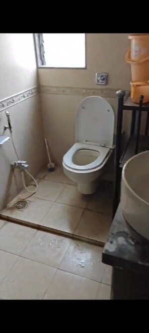 Bathroom in 2 BHK Apartment at Cosmos Park, Ghodbunder Road – for Rent