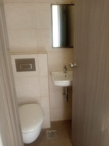 Bathroom in 1 BHK Apartment at Ajmera Greenfinity, Wadala East – for Rent