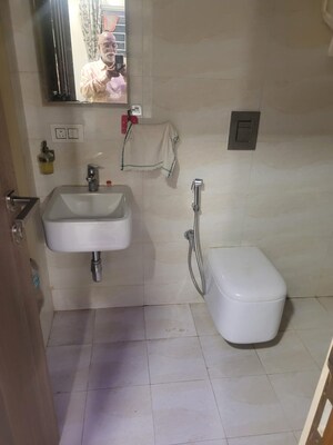 Bathroom in 2 BHK Apartment at Dhaval Sunrise Charkop, Kandivali West – for Sale