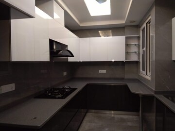 Kitchen in 4 BHK Apartment at Sarvodaya Enclave – for Rent