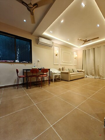 Living Room in 1 BHK Apartment at Bandra West – for Rent