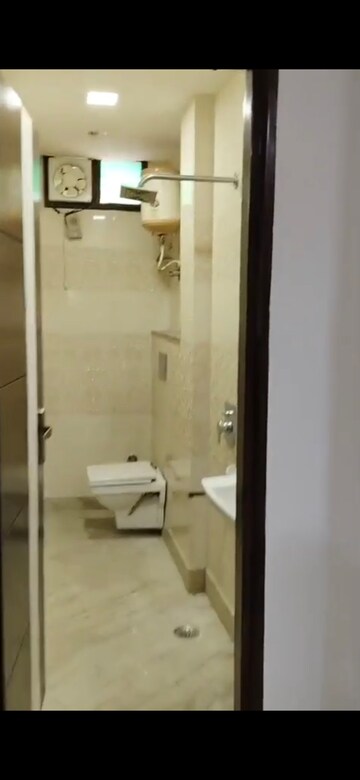 Bathroom in 2 BHK Builder Floor at Puri PP City Centre, Pitampura – for Rent