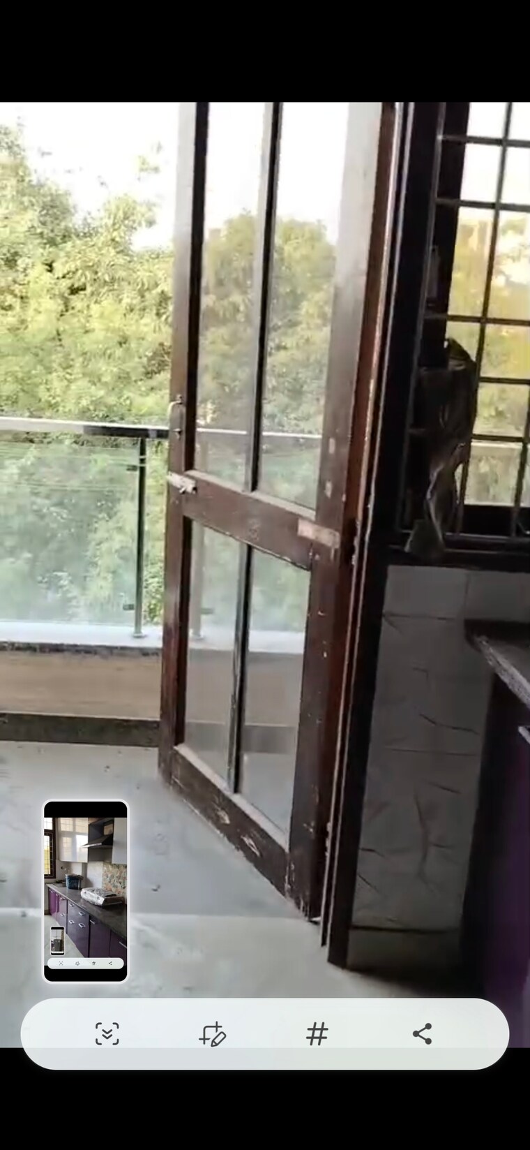 Balcony, puri-pp-city-centre 2 Bedroom 650 Sq.Yd. Builder Floor In Pitampura Delhi 9463661