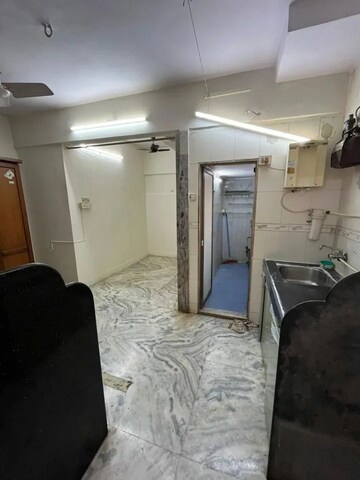 Kitchen in 1 RK Apartment at Earth Building, Matunga East – for Rent