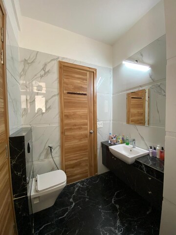 Bathroom in 3 BHK Apartment at Santur Aspira, Sector 3 – for Rent