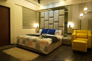 Master Bedroom in 3 BHK Apartment at Majestique Towers, Kharadi – for Sale