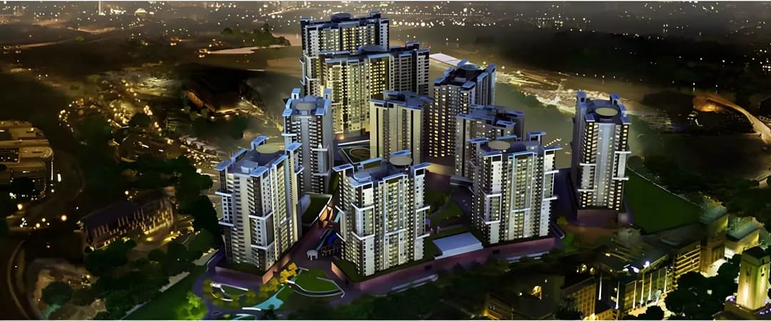 2 BHK + Pooja Room 1345 Sq.Ft. Apartment in Salarpuria Sattva Greenage