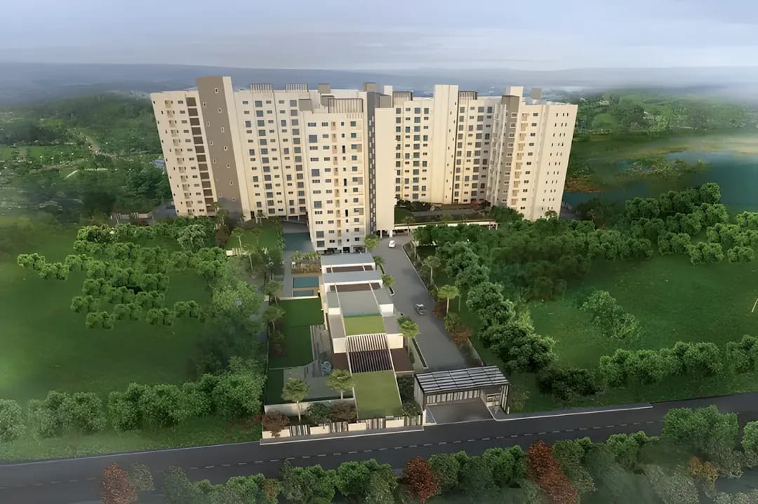 3 BHK + Pooja Room 1620 Sq.Ft. Apartment in DSR Waterscape