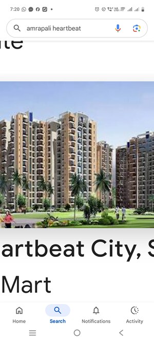 4 BHK Apartment For Rent in Amrapali Heartbeat City, Sector 107