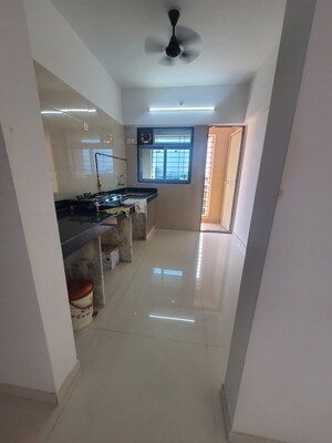 Living Room in 2 BHK Apartment at Cosmos Habitat, Majiwada – for Rent