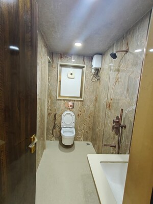 Bathroom in 2 BHK Apartment at Alag Aranya, Pant Nagar – for Rent