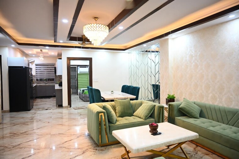Living Room, bptp-eden-estate 3 Bedroom 250 Sq.Yd. Builder Floor In Sector 81 Faridabad 9463801