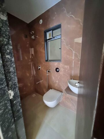 Bathroom in 2 BHK Apartment at DGS Sheetal Tapovan, Malad East – for Rent